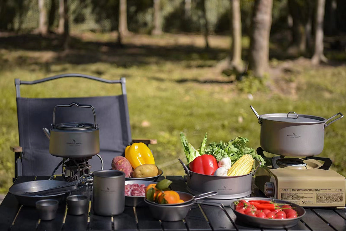 Spring Feast Under Open Skies: Cooking with Boundless Voyage’s Titanium Camp Pot