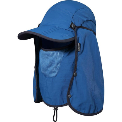 GADIEMKENSD UPF 50+ Folding Fishing Hat 360 Outdoor Sun Hat