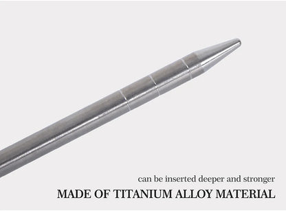 Titanium Alloy Tent Pegs