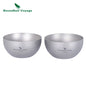 30ml Mini Titanium Tea Cup Double-walled Mug Small Wine Cup