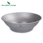Titanium Ultralight Outdoor Camping Plates and Bowls