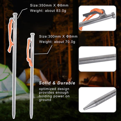 Titanium Alloy Tent Pegs