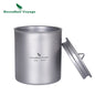 350ml Titanium Cup with Lid Double Walled Mug