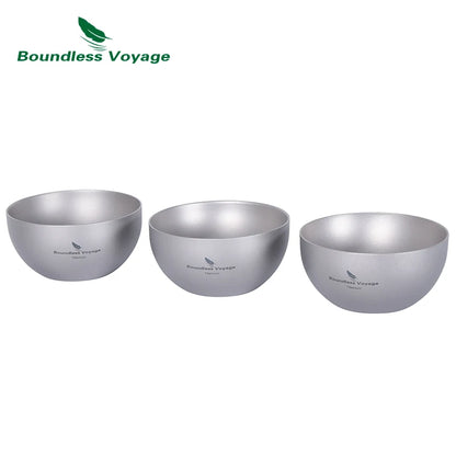 30ml Mini Titanium Tea Cup Double-walled Mug Small Wine Cup