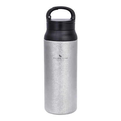 600ml Titanium Vacuum Flask Double-Walled Insulated Bottle