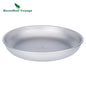 Titanium Plates Dishes Saucer Outdoor Camping Home Food Serving Tray Dinnerware
