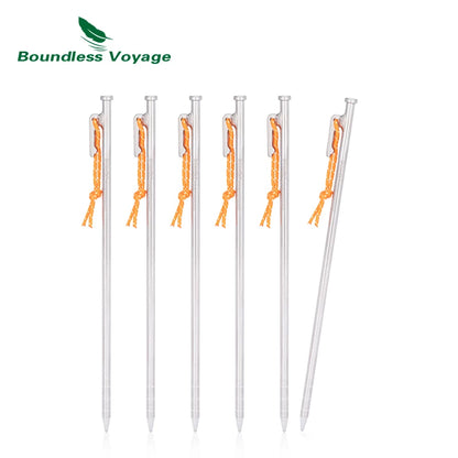 Titanium Alloy Tent Pegs
