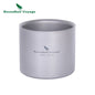 120ml Titanium Cup Small Double Walled Travel Cup