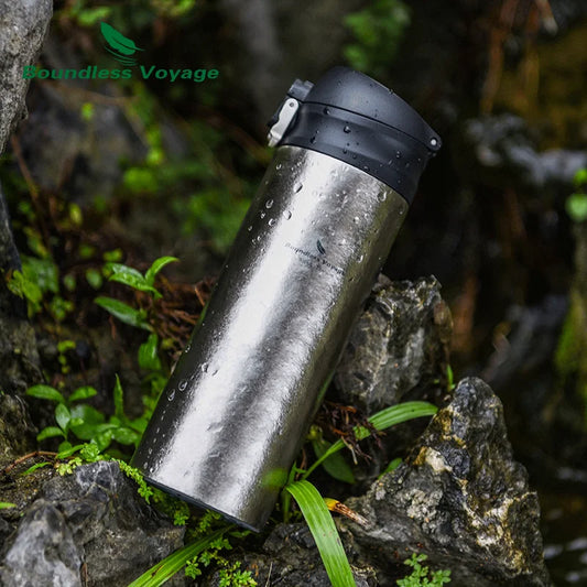 Titanium Warm Keeping Pot Double-walled Vacuum Cup