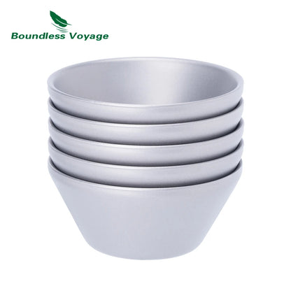 30ml Mini Titanium Tea Cup Portable Double-Layer Anti-scalding Mug