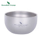 40ml Titanium Mini Tea Cup Double Walled Sake Cup