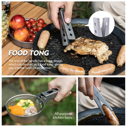 Titanium Hot Plate Gripper Anti-Scalding Bowl Dish Clips