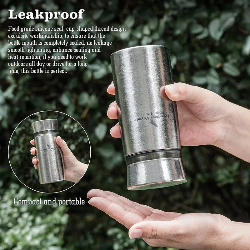 280ml Titanium Vacuum Flask