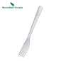 Camping Titanium Cutlery Set Outdoor Utensils Long Handle Soup Spoon Fork Chopsticks