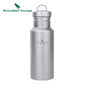 Titanium Water Bottle Outdoor Camping Single Layer Wide Mouth
