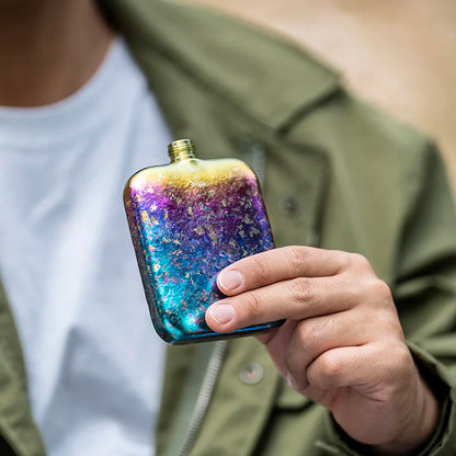 170ml Titanium Hip Flask Liquor Flask