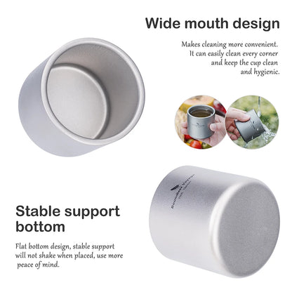 75ml Double-wall Cup Coffee Tea Mug