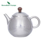 380ml Lightweight Travel Portable Titanium Tea Pot