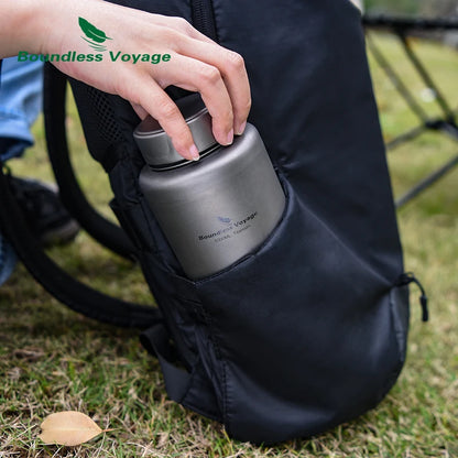 1L Titanium Bottle Leakproof Single-layer Sport Water Bottle