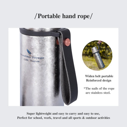 510ml Titanium Vacuum Cup Thermos Bottle