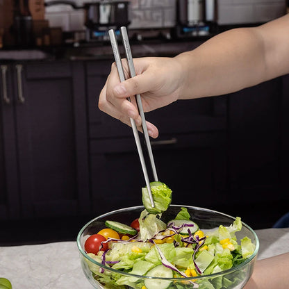 Titanium Chopsticks Metal Square Chopsticks