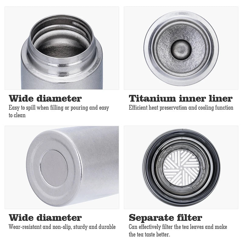 280ml Titanium Vacuum Flask