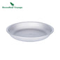 Titanium Plates Dishes Saucer Outdoor Camping Home Food Serving Tray Dinnerware