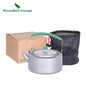 Boundless Voyage 800ml / 1.2L Camping Titanium Kettle Lightweight Tea Pot with Filter Outdoor Home Kitchen Coffee Water Kettle