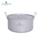Camping Pot 2L / 5L Titanium Hot Pot Outdoor Portable Cookware with Lid
