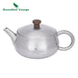 Tetera de titanio Boundless Voyage con filtro, tetera china de kung-fu, ligera, portátil, para viajes, Ti3106D