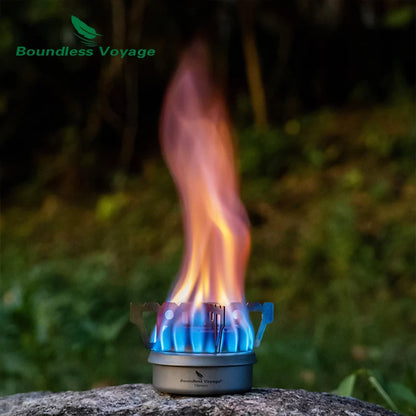 Titanium Spirit Stove Camping Alcohol Stove