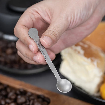 5pcs Titanium Mini Coffee Spoon