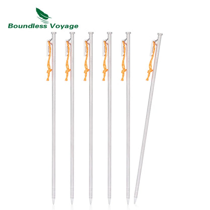 Titanium Alloy Tent Pegs