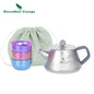 300ml Titanium Tea Pot with Infuser Kung Fu Teatop Cups Set