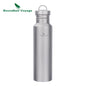 Titanium Water Bottle Outdoor Camping Single Layer Wide Mouth