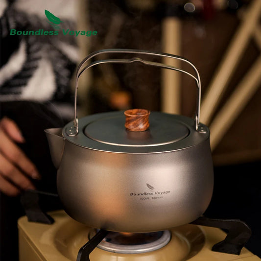 800ml Titanium Stovetop Kettle with Filter