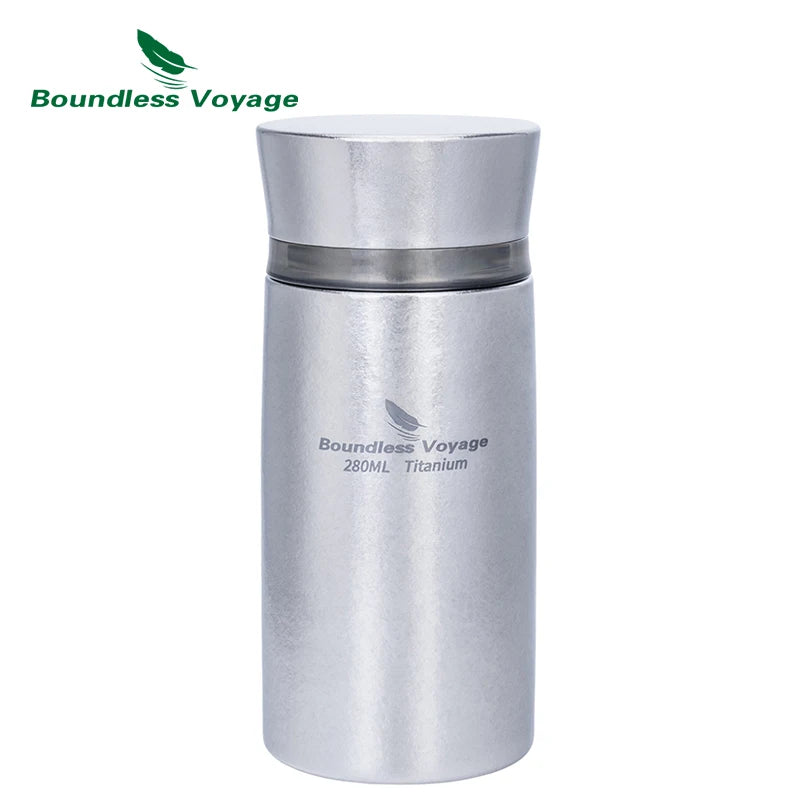 280ml Titanium Vacuum Flask