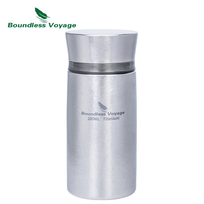 280ml Titanium Vacuum Flask