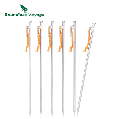 Titanium Alloy Tent Pegs