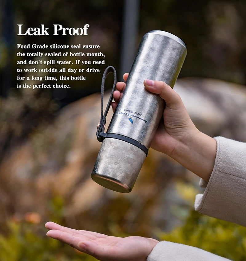 510ml Titanium Vacuum Cup Thermos Bottle