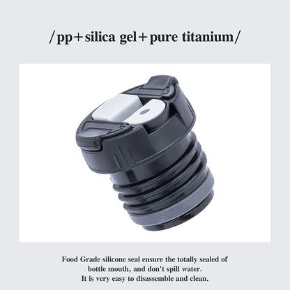 510ml Titanium Vacuum Cup Thermos Bottle