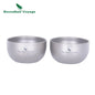 40ml Titanium Mini Tea Cup Double Walled Sake Cup